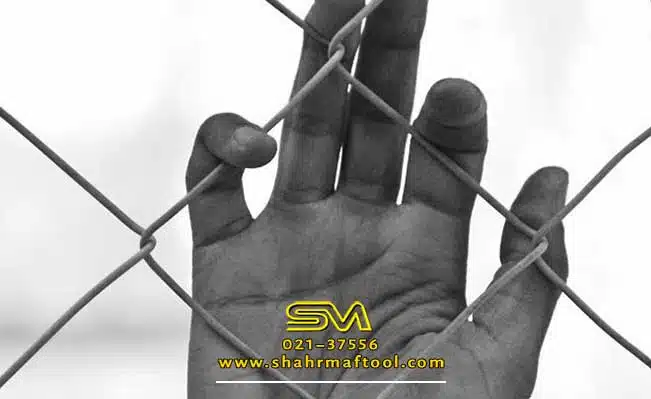 انواع فنس توری باغی