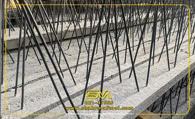 تولید تیرچه بتنی