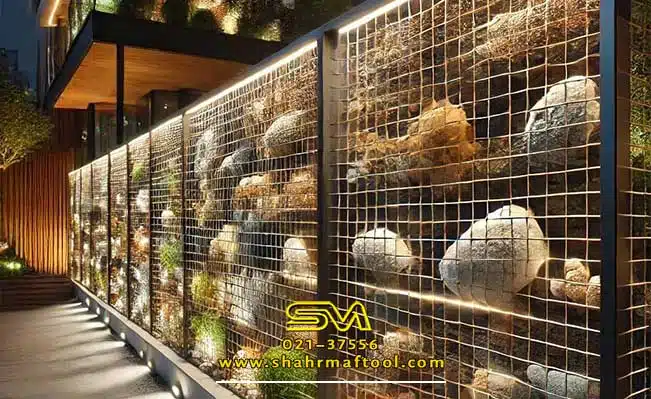 وزن توری گابیون
