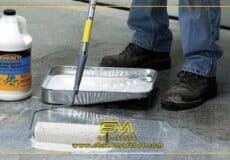 استفاده از چسب بتن در دوغاب