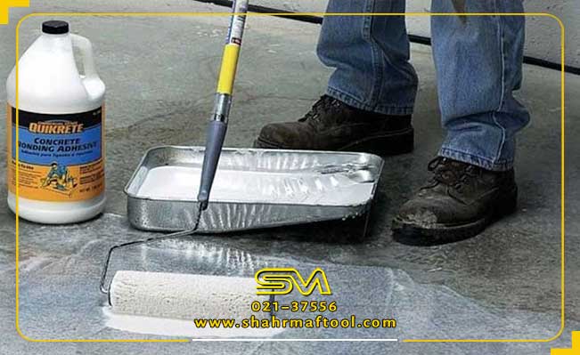 آب بندی استخر با چسب بتن